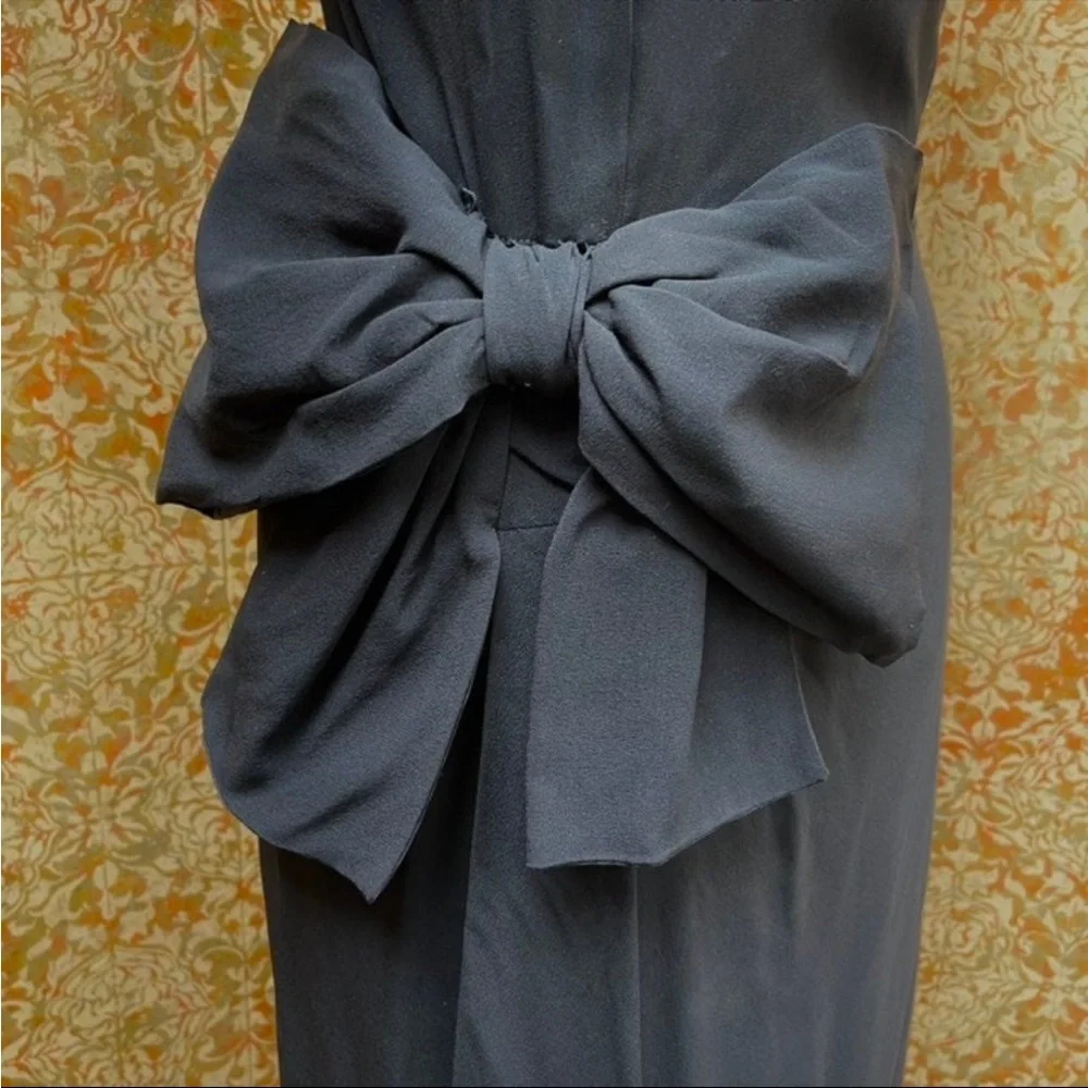 Vintage 1940s Rayon Dress - Picture 7 of 11